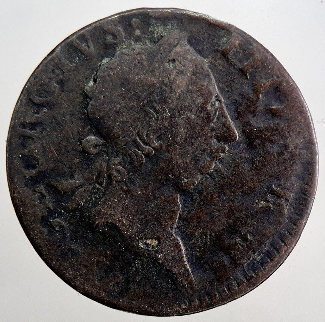 1769 Irish Hibernia Half - Penny Coin | Fine Collectable Grade | a6050