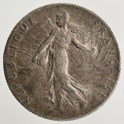 1917 France 50 Centimes Silver Coin | Collectable Grade