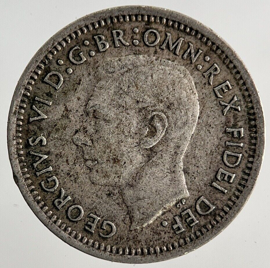 1951 Australia Threepence Silver Coin | Fine Collectable Grade
