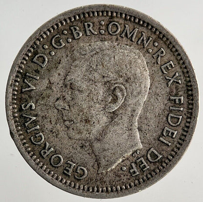 1951 Australia Threepence Silver Coin | Fine Collectable Grade