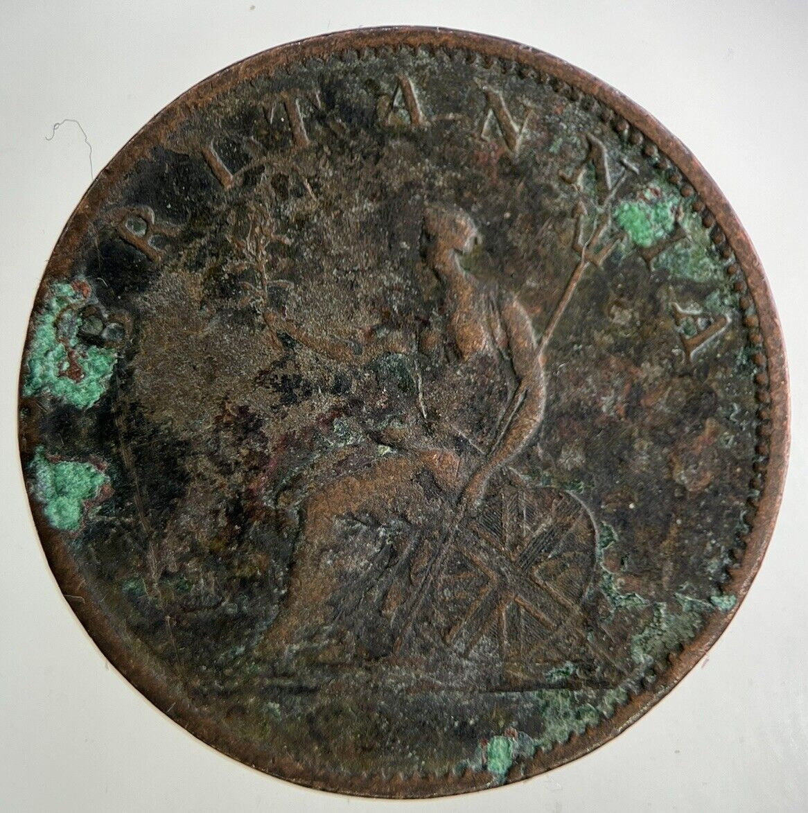 1806 George III 3rd Half - Penny Coin | Fine Collectable Grade