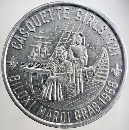 1970 Mardi Gras Token Coin Gulf Coast Carnival | Fine Collectable Grade | a1275