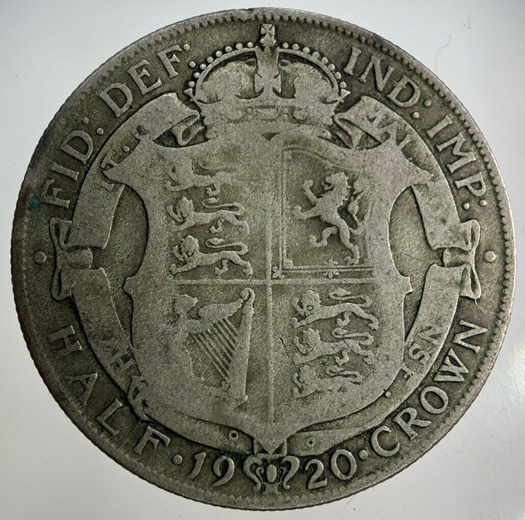 1920 George V Half-Crown Silver Coin | Collectable Grade