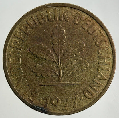 1977 Germany 10 Pfennig Coin | Fine Collectable Grade