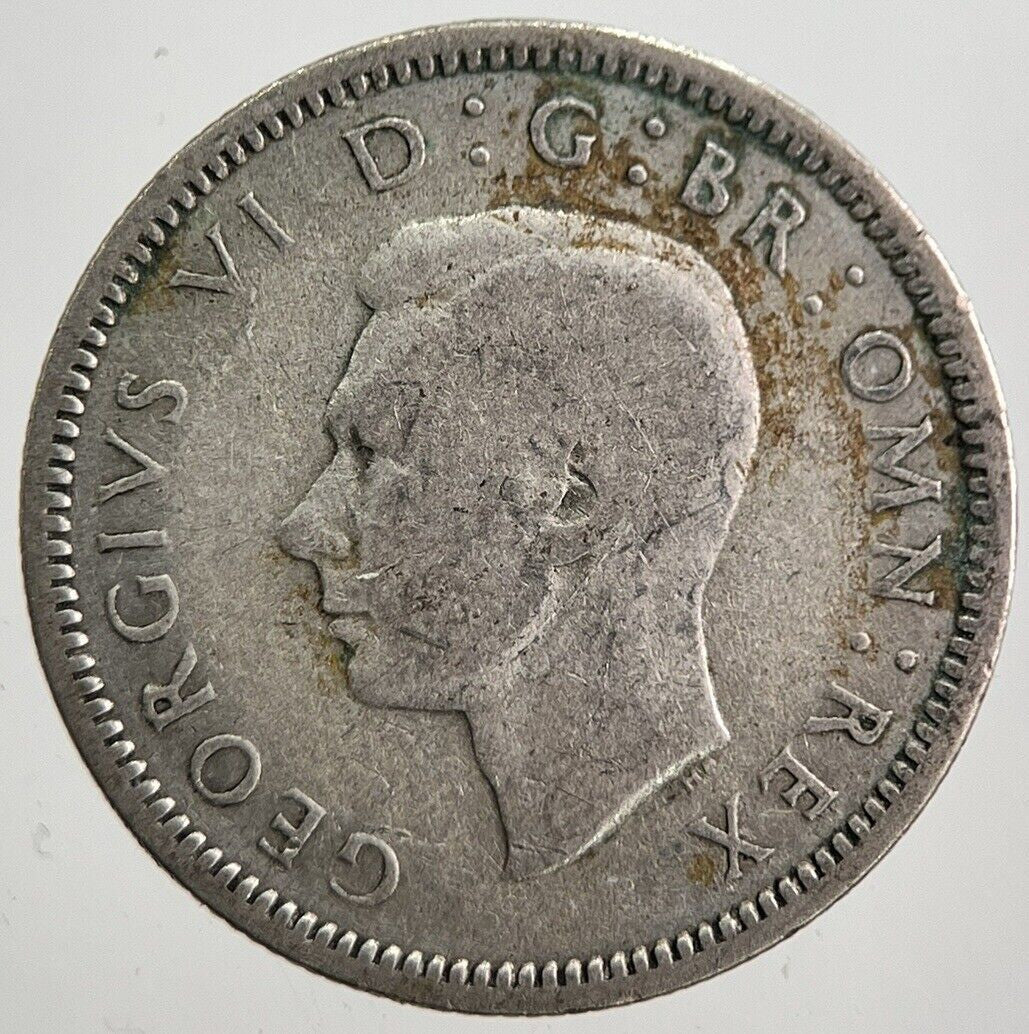 1939 George VI Sixpence Silver Coin | Fine Collectable Grade | a7881
