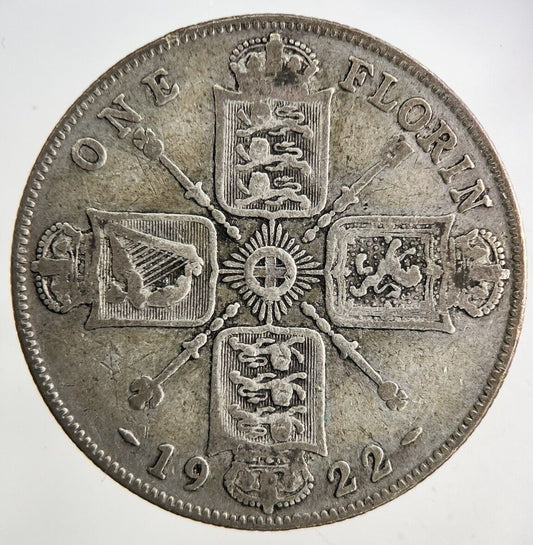1922 George V Florin Silver Coin | Collectable Grade