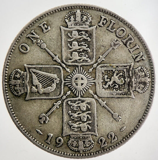 1922 George V Florin Silver Coin | Collectable Grade