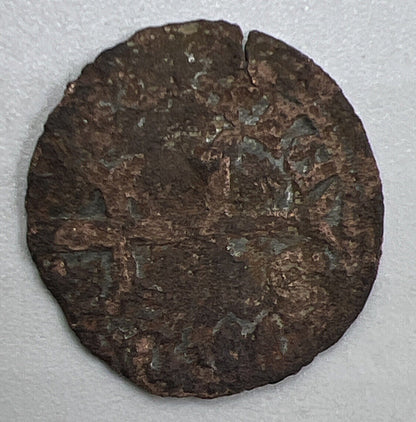 Old Medieval Crusades Hammered Cross Coin | Collectable Grade | a664