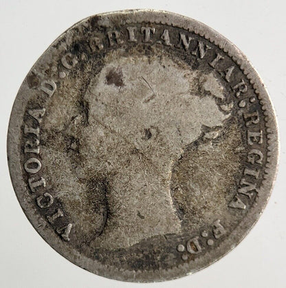 1874 Victoria Threepence Silver Coin | Collectable Grade