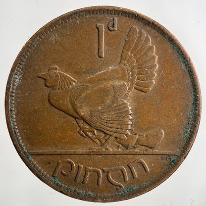 1928 Irish One Penny Coin | Fine Collectable Grade