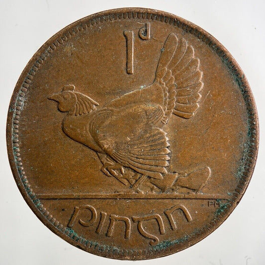 1928 Irish One Penny Coin | Fine Collectable Grade