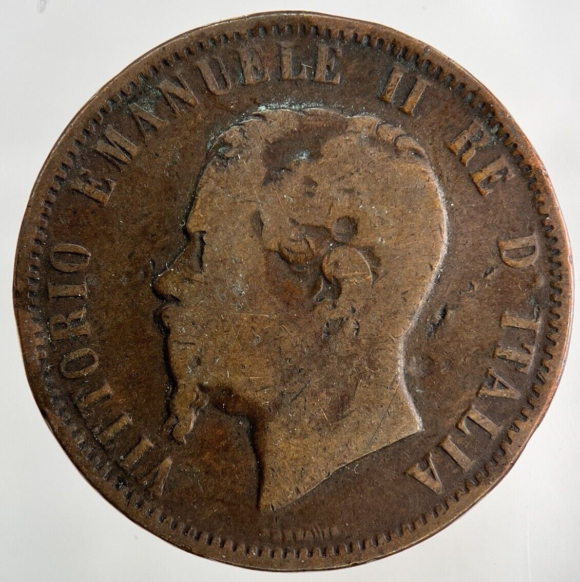 1866 Italy 10 Centesimi Coin | Collectable Grade
