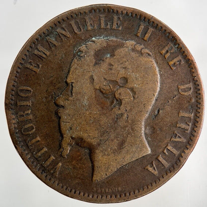 1866 Italy 10 Centesimi Coin | Collectable Grade