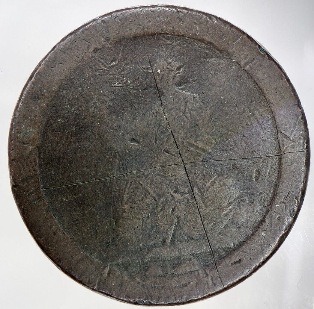 1797 George III 3rd Cartwheel One Penny Coin | Fair Grade
