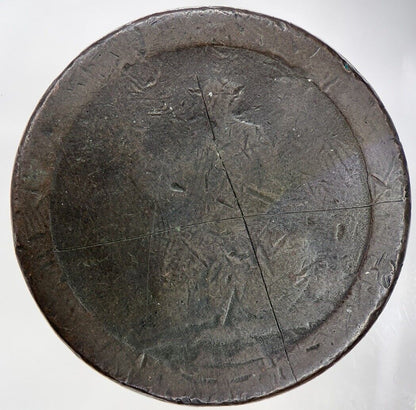 1797 George III 3rd Cartwheel One Penny Coin | Fair Grade