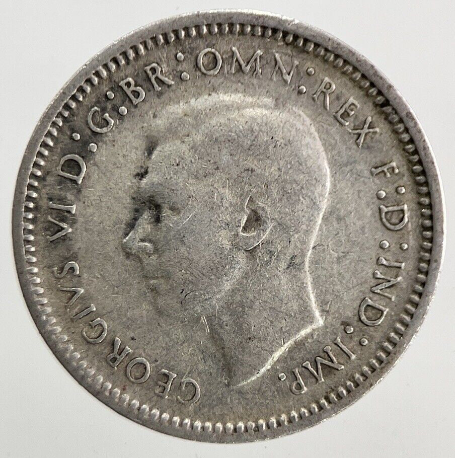 1943 Australia Threepence Silver Coin | Fine Collectable Grade