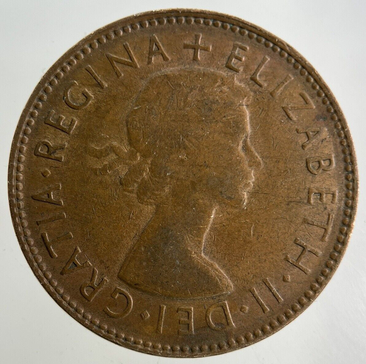 1954 Australia Half - Penny Coin | Fine Collectable Grade