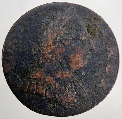 1775 George 3rd III Half - Penny Coin | Fine Collectable Grade | a5780