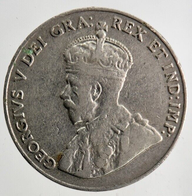 1927 Canada 5 Cents Coin | Fine Collectable Grade