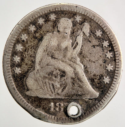 US USA Seated Liberty Quarter Dollar Silver Coin | Collectable Grade