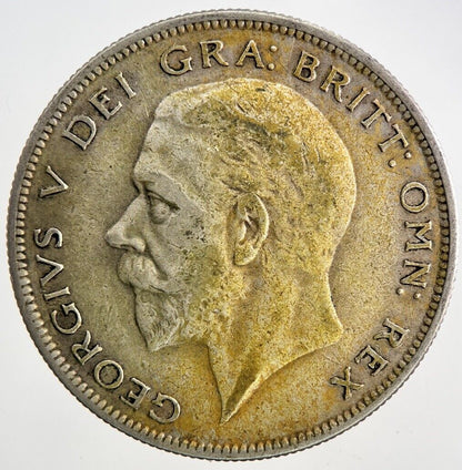 1929 George V Half - Crown Silver Coin | Fine Collectable Grade