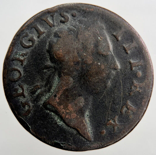 1769 George III Hibernia Half - Penny | Irish Coin | Collectable Grade | a1147