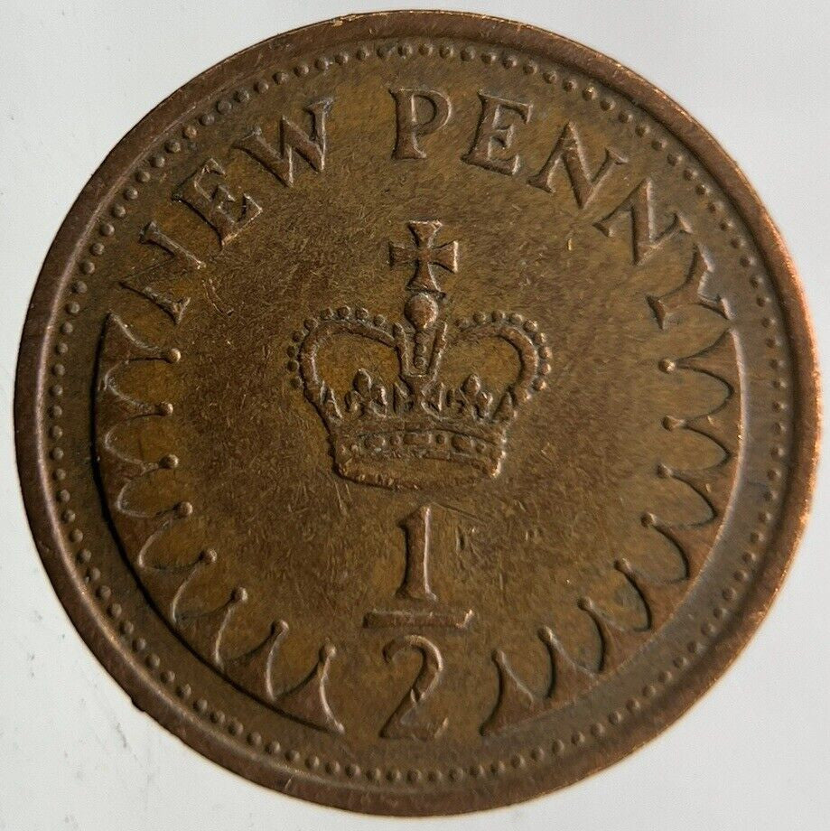 1971 Elizabeth II 2nd New Half - Penny Coin | Very High Grade