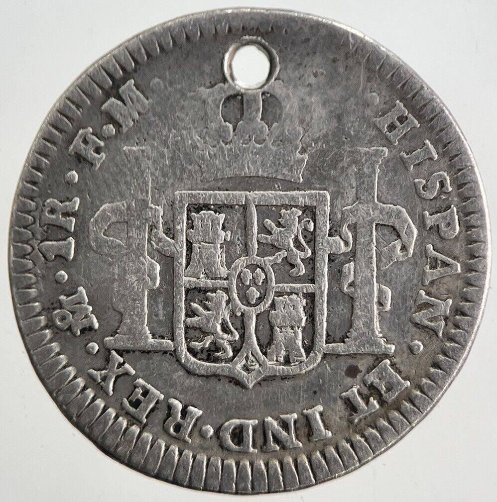 1787 Spain One 1 Real Silver Coin | Collectable Grade | a5734