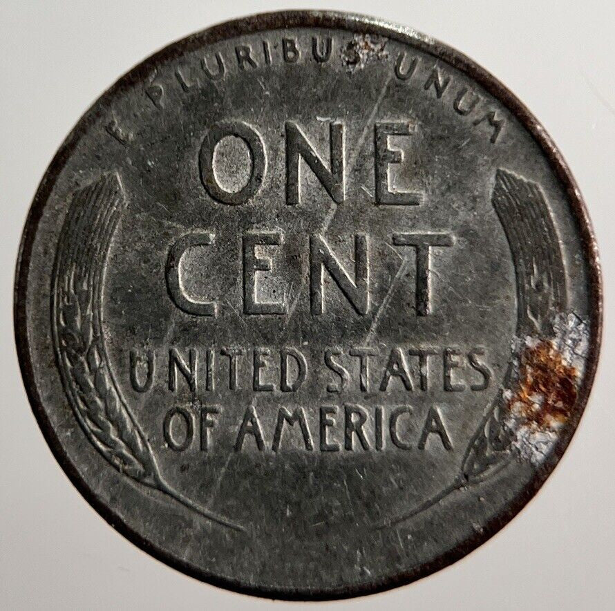 1943 US USA Steele One Cent Coin | Fine Collectable Grade | a2900