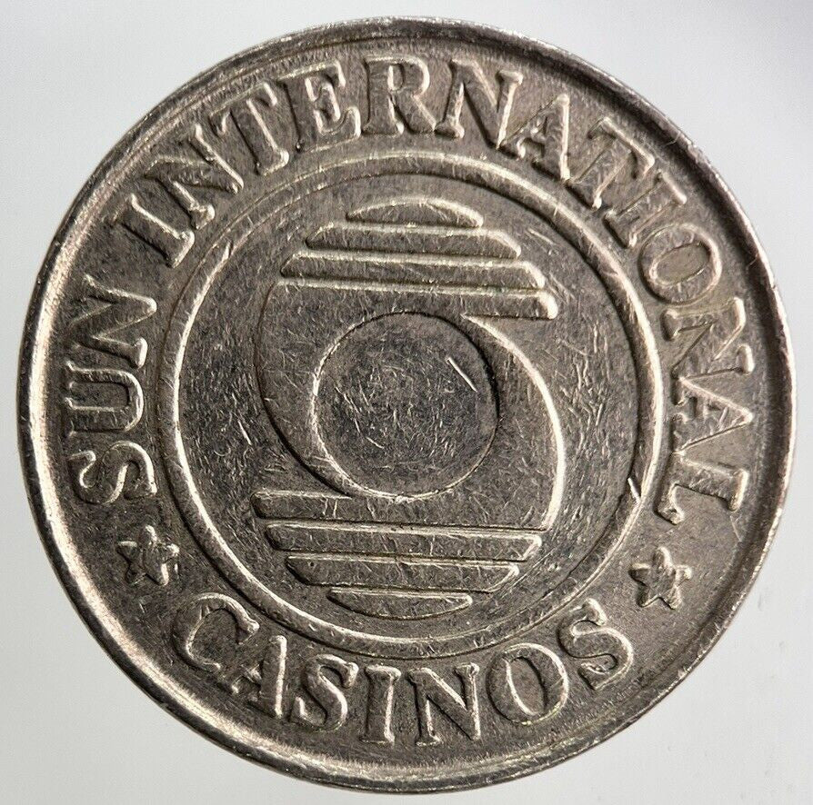 Sun International Casinos 50c Casino Token Coin | Fine Collectable Grade