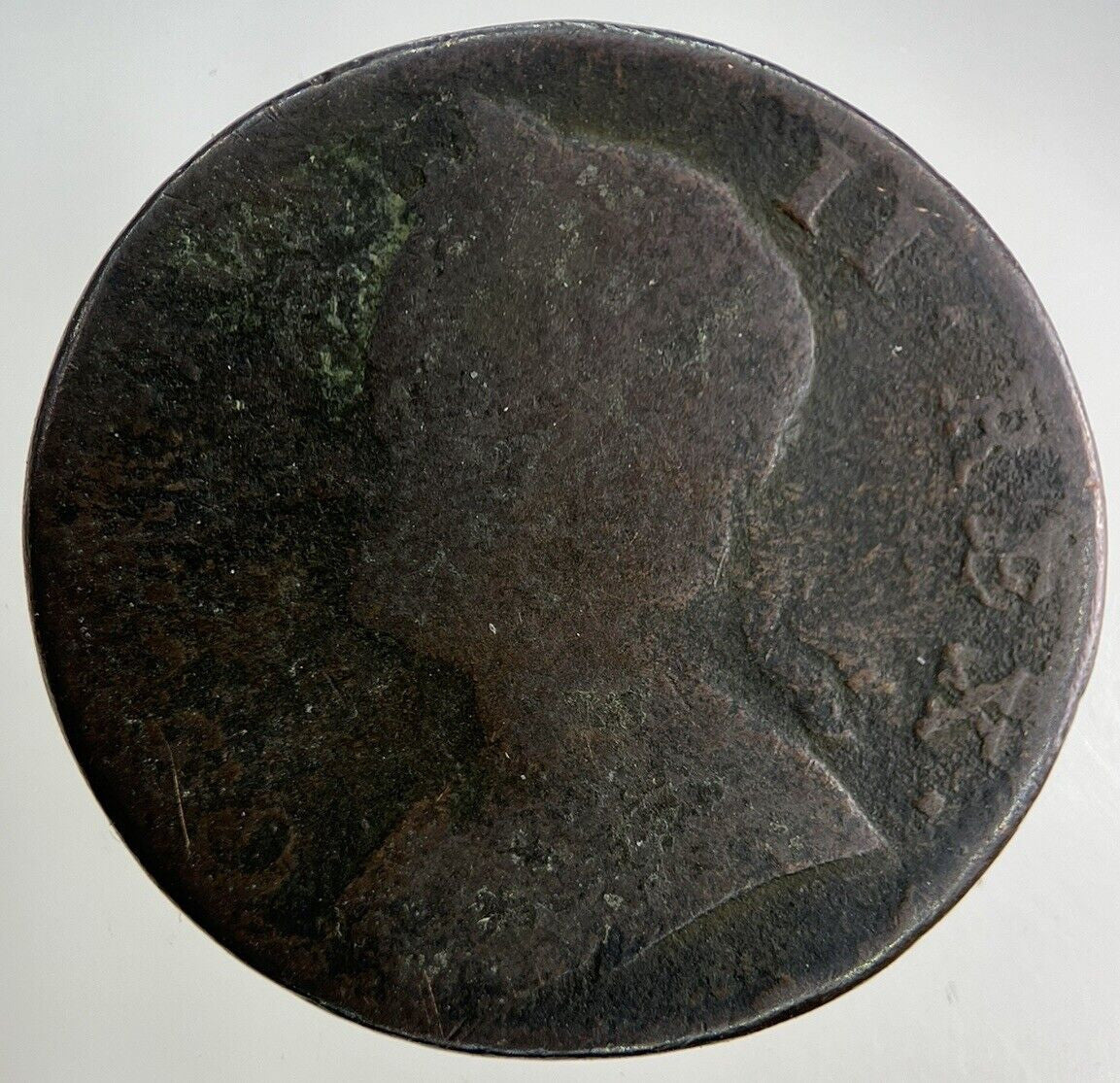 1751 George II 2nd Half-Penny Coin | Collectable Grade
