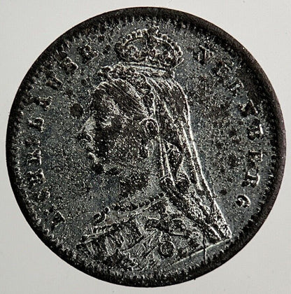 Old Queen Victoria Toy Money Coin | Fine Collectable Grade