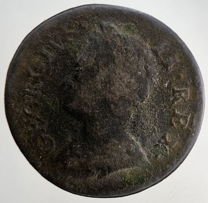 1749 George II 2nd Farthing Coin | Collectable Grade | a5146