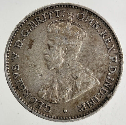 1934 Australia Silver Threepence Coin | Fine Collectable Grade