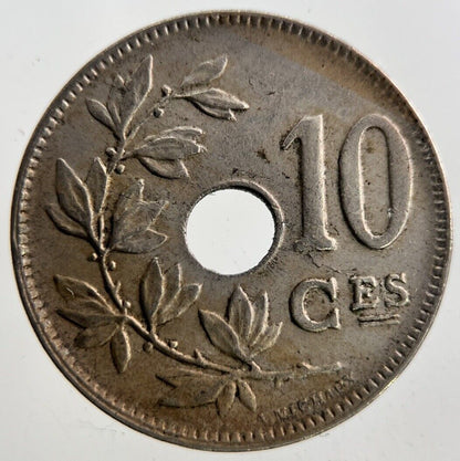 1926 Belgium 10 Centimes Coin | Fine Collectable Grade