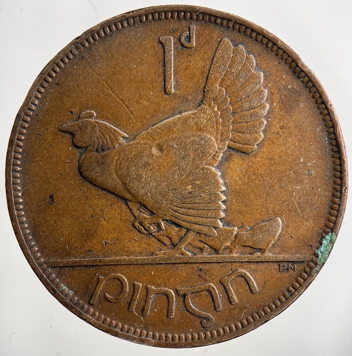 1928 Irish One Penny Coin | Fine Collectable Grade