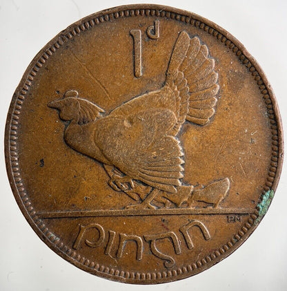 1928 Irish One Penny Coin | Fine Collectable Grade