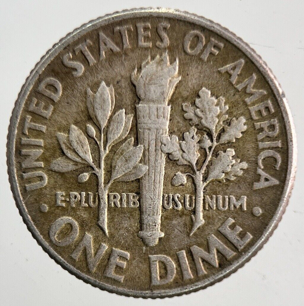 1946 US USA Roosevelt One Dime Silver Coin | Fine Collectable Grade