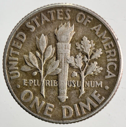 1946 US USA Roosevelt One Dime Silver Coin | Fine Collectable Grade