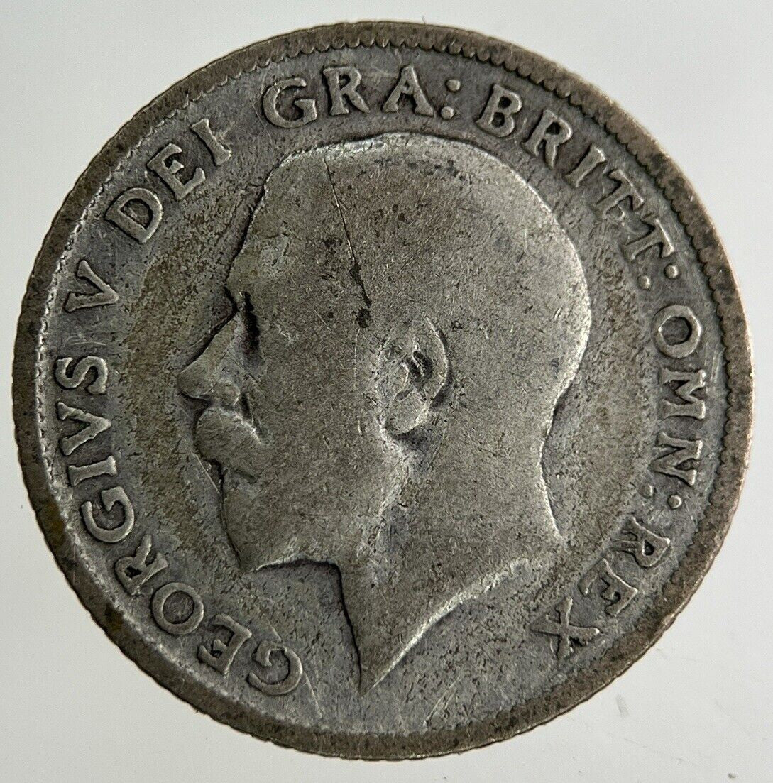1925 George V Sixpence Silver Coin | Fair Grade