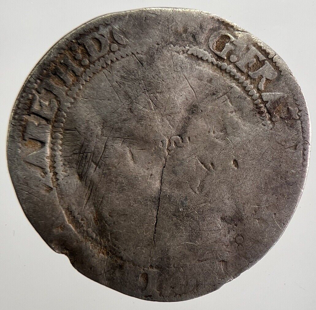 Elizabeth I 1st Theeepence Silver Hammered Coin | Collectable Grade | a1476