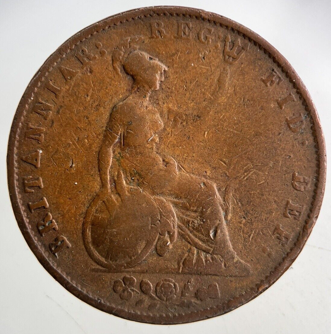 1853 Victoria Half - Penny Coin | Collectable Grade