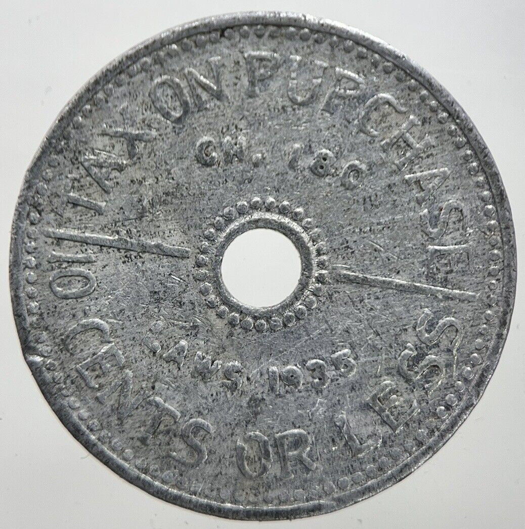USA Washington Tax Token Coin | Collectable Grade l a7321