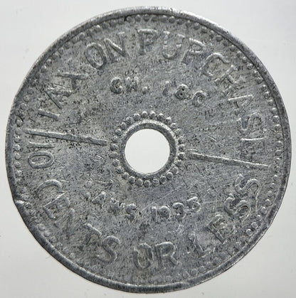 USA Washington Tax Token Coin | Collectable Grade l a7321