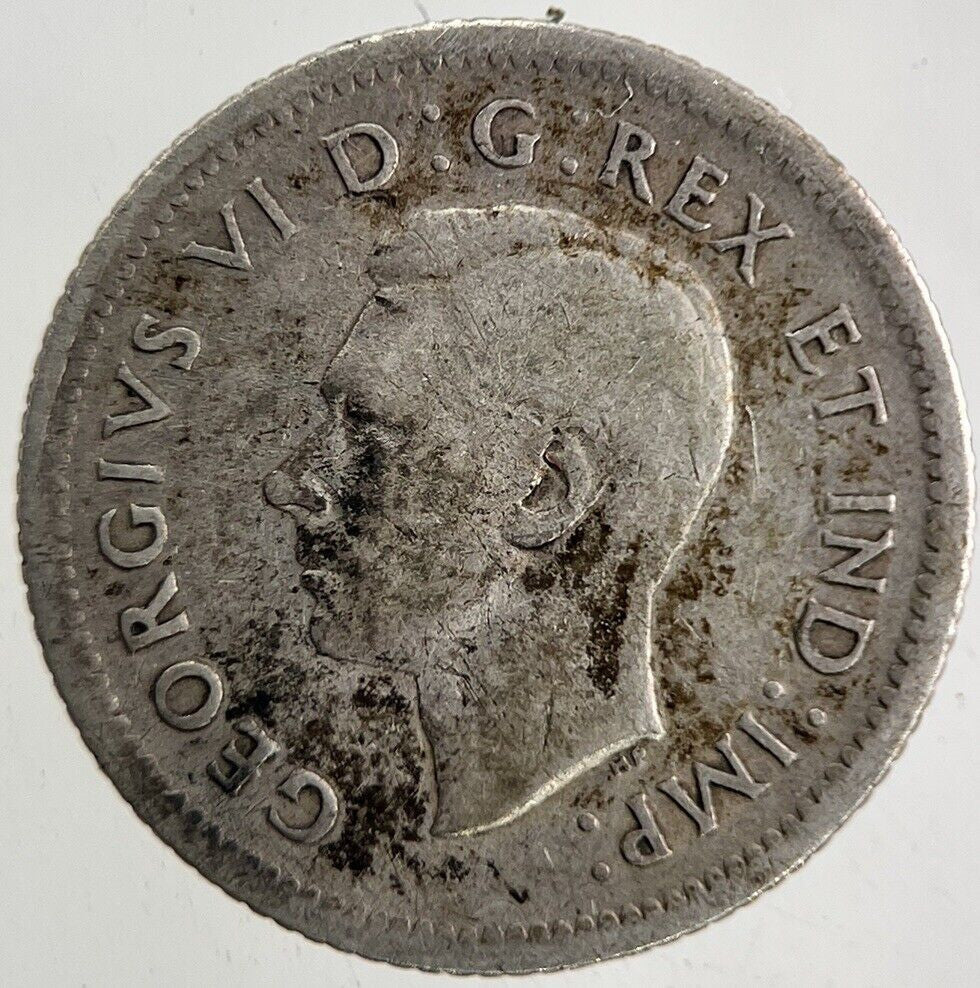 1938 Canada 10 Cents Silver Coin | Collectable Grade