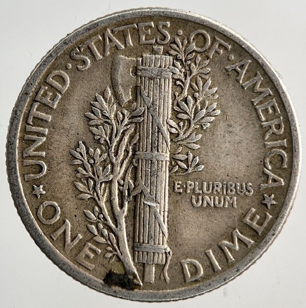 1941 US USA Mercury One Dime Silver Coin | Fine Collectable Grade