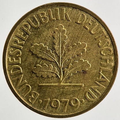 1979 Germany 10 Pfennig Coin | Fine Collectable Grade