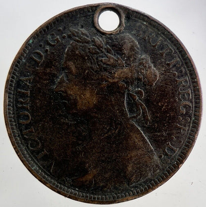 1884 Victoria Half - Penny Coin | Fine Collectable Grade