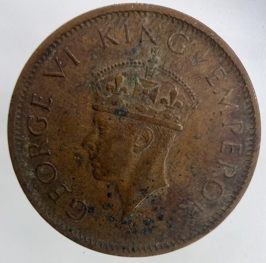 1940 India 1/4 Quarter Anna Coin | Fine Collectable Grade