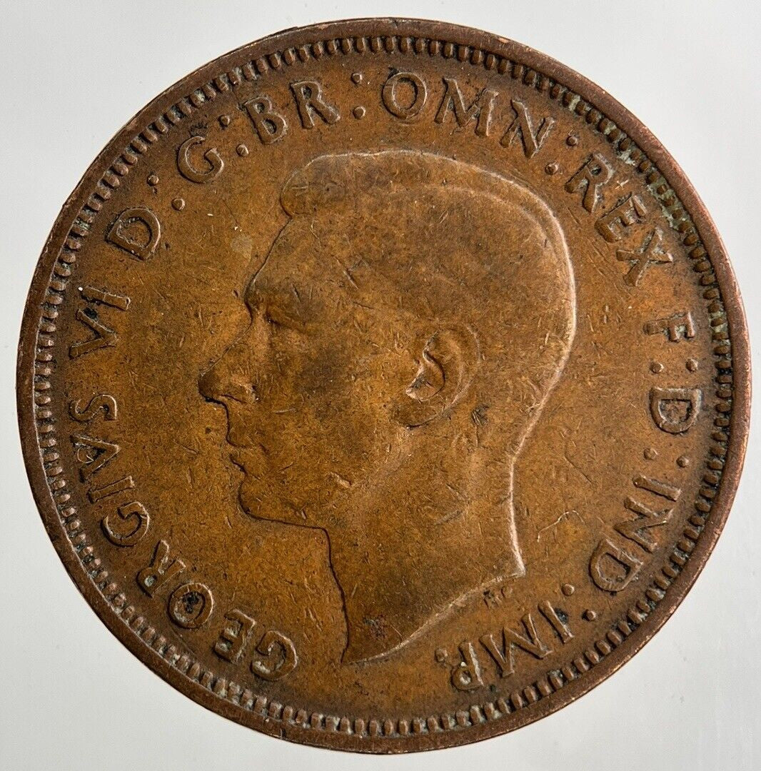 1944 George VI Half - Penny Coin | Fine Collectable Grade
